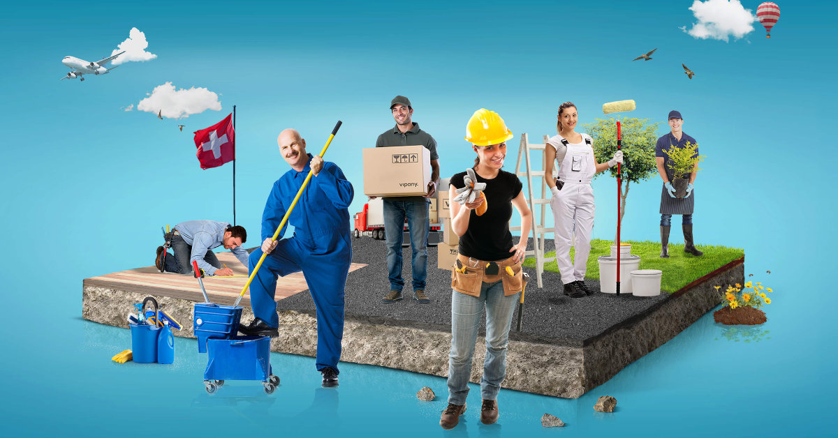 Reinigung in der Schweiz